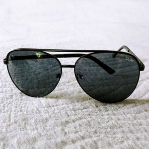 Quay Vivienne Aviator Sunglasses